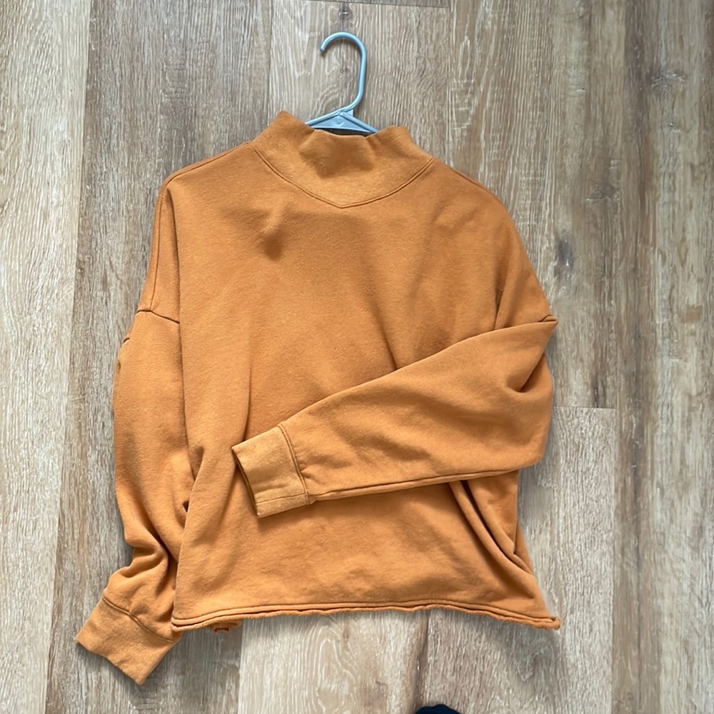 Madewell Betterterry Relaxed Turtleneck Sweatshirt